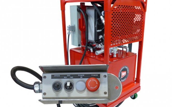 پاوریونیت هیدرولیکی الکتریکی (برقی) جهت تجهیزات پخ زنی و برش لوله مدل HPU-20 20HP ساخت وش آمریکا 