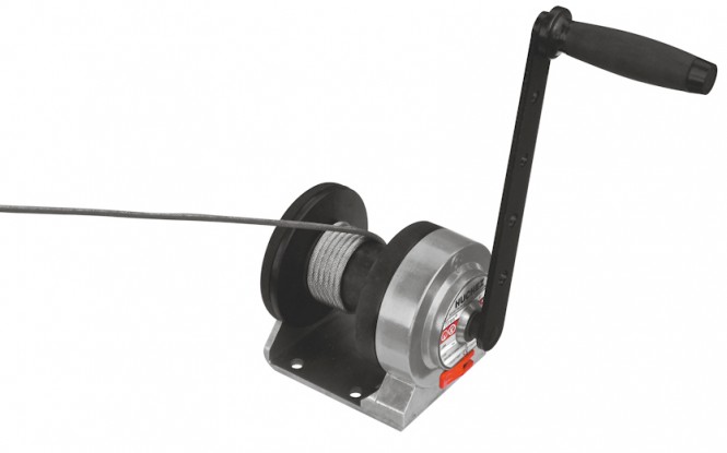 وینچ دستی کشنده افقی با ظرفیت 250 کیلوگرم مدل TIREX-150 stainless steel ساخت هوچز فرانسه